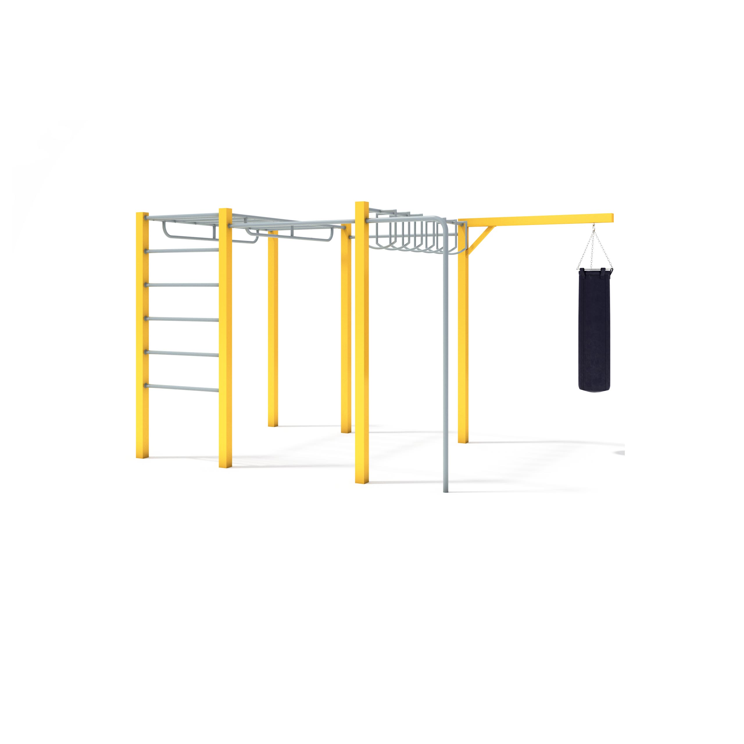 Street Workout Unit No. 14 Trainer Outdoor Gym