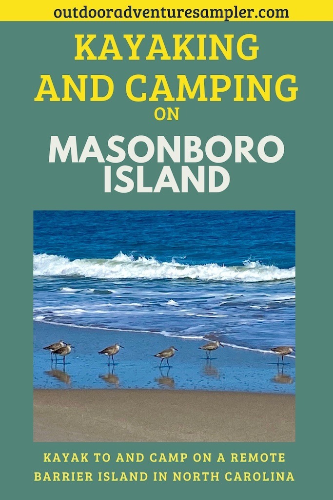 Kayaking and Camping on Masonboro Island in North Carolina Outdoor