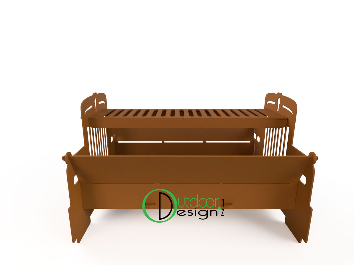Long Nose Truck Fire Pit Brazier Outdoor Design New Zealand