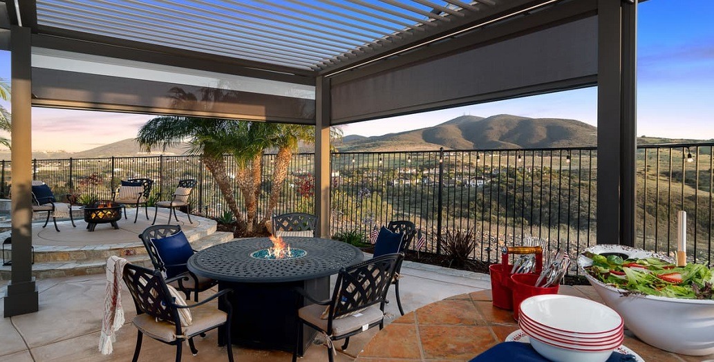 Enjoy a Backyard Movie Theater on the Patio Outdoor Elements USA