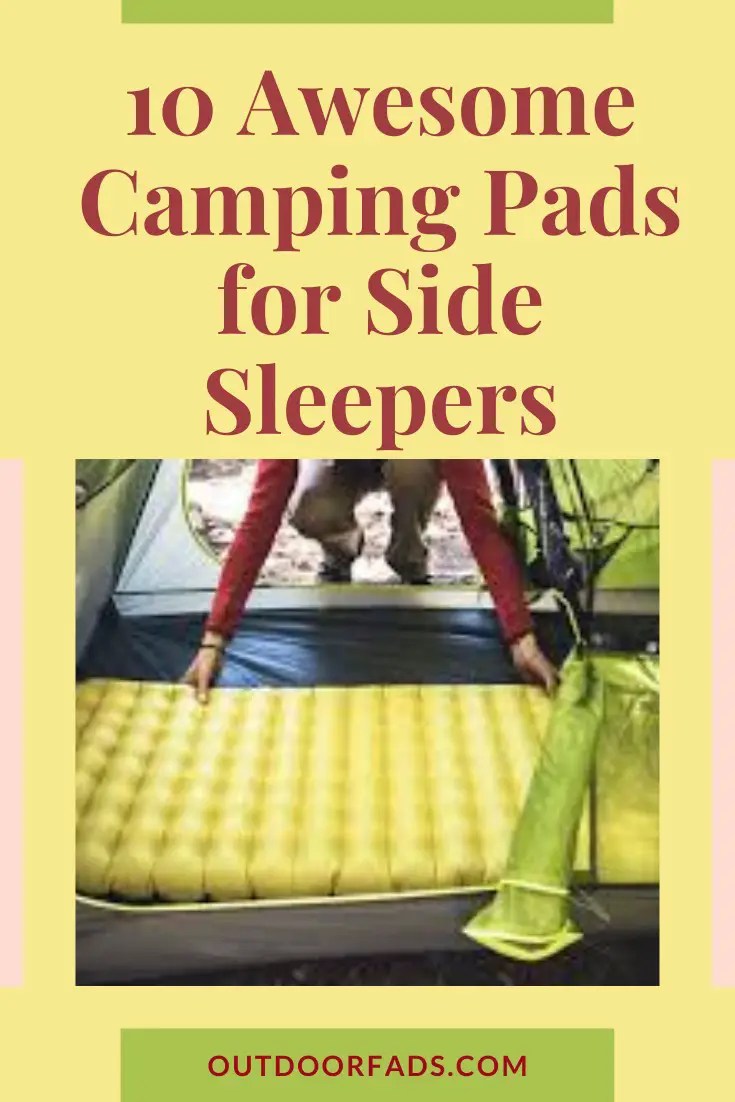 Top 10 Best Camping Pads for Side Sleepers 2021 Outdoor Fads