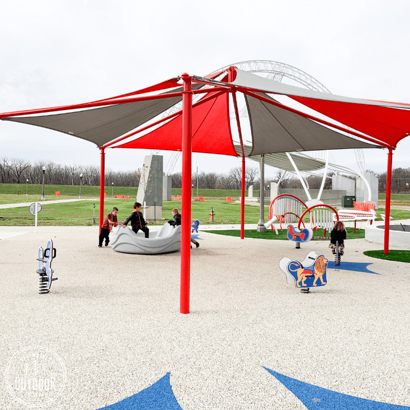 Riverview Park Inclusive Playground Des Moines, Iowa