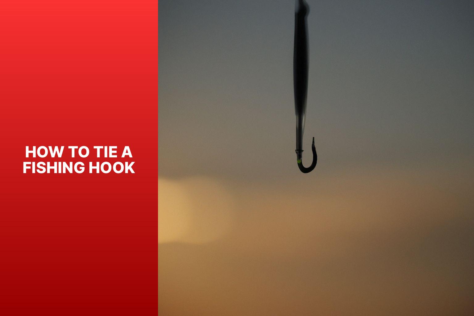 Let's Check Out How to Tie a Fishing Hook