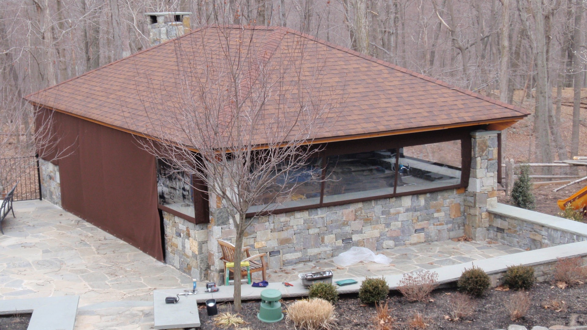 Outdoor Winter Storage Enclosures Custom Made Patio Enclosures Á Covers