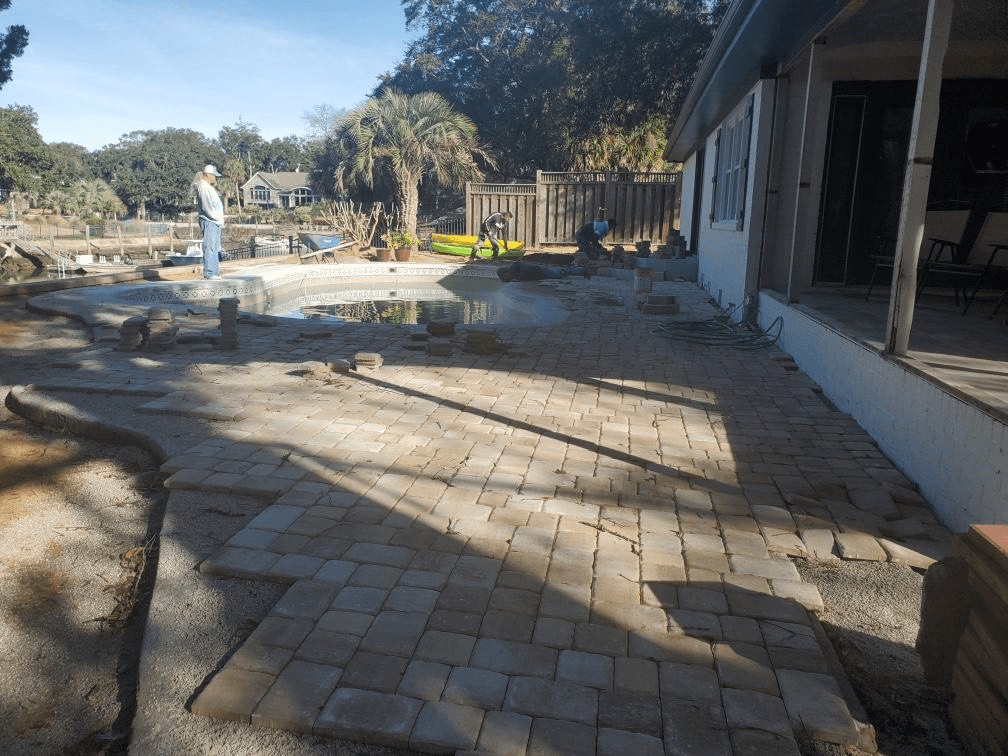 Swimming Pool Decks & Coping Outdoor Kreations Landscaping Services