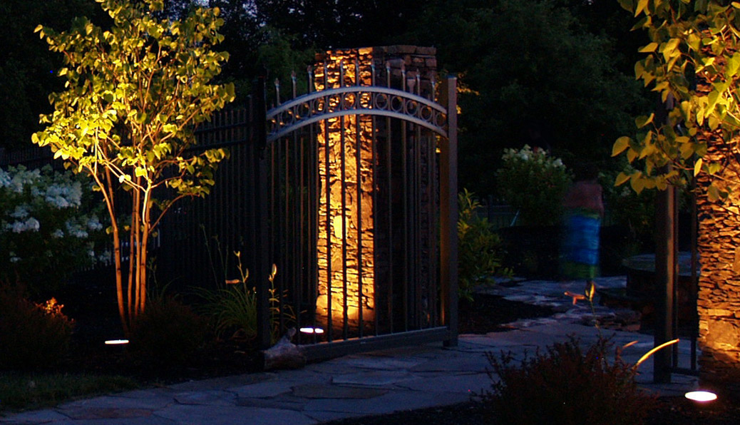 St. Louis landscape lighting design series of pictures, considerations