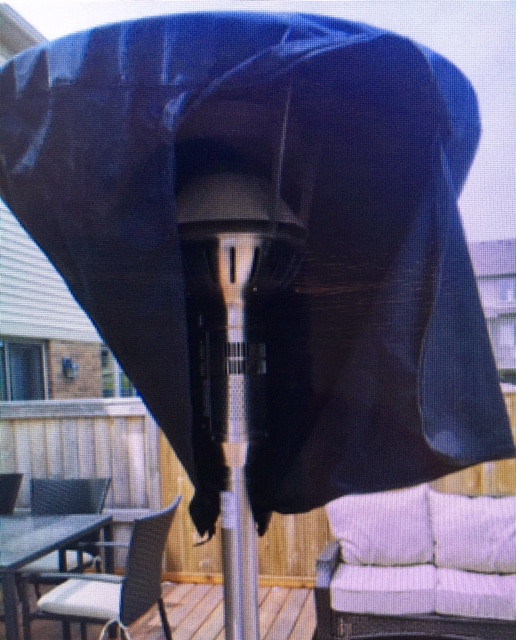 EvenGlo AllSeason Dome Patio Heater Cover outdoorLUX