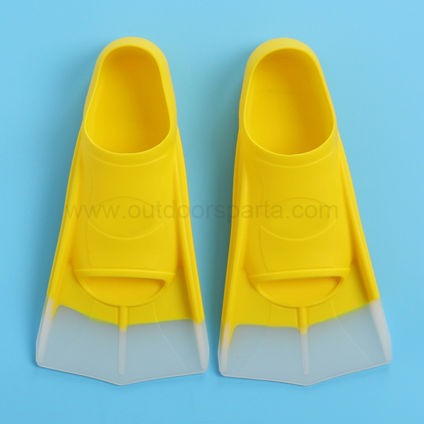 swimming fins used for swimming