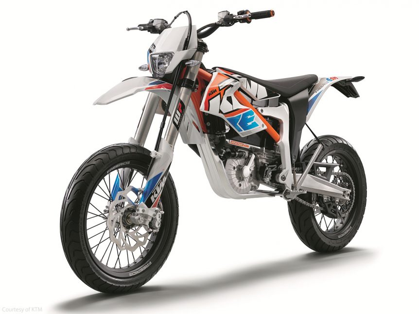 Where could you ride on a quiet dirt bike? The KTM Electric FreeRide
