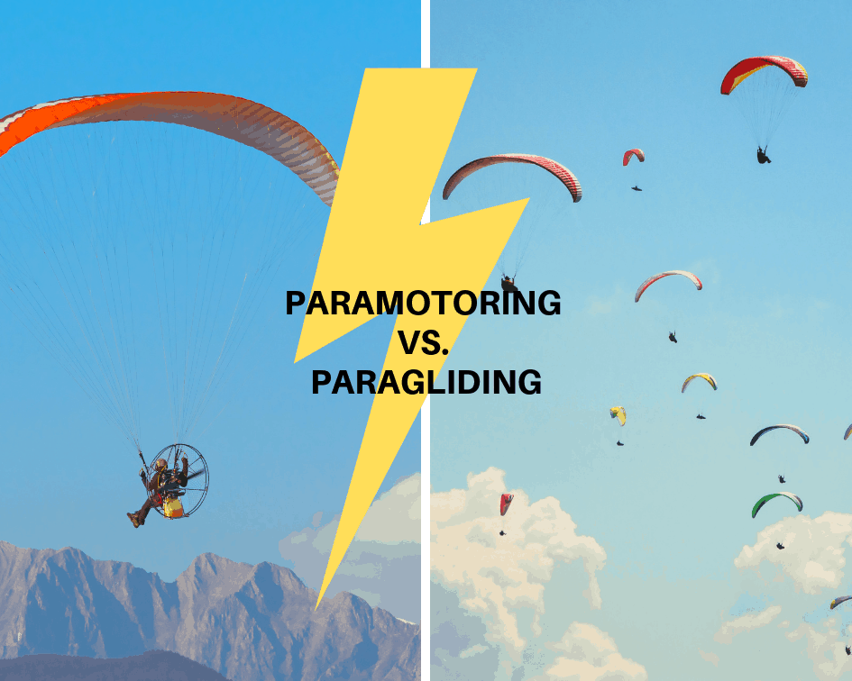 Paramotor vs Paragliding Differences, Pictures, and Safety Stats