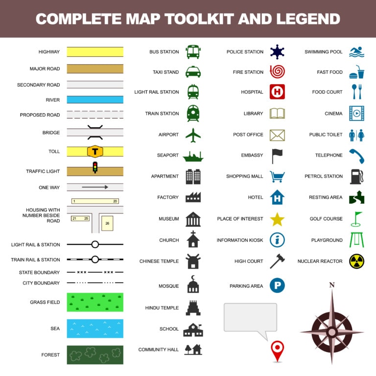 5 Primary Types of Maps Through the Ages (Pictures, History & Charts)