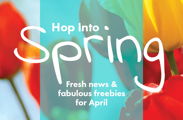Fresh Friday Freebies: Hop Into Spring