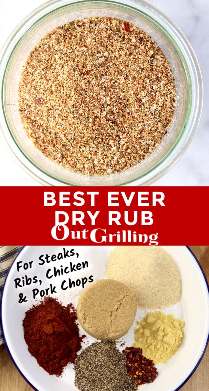 Best Dry Rub {for Grilling Steaks, Ribs & Chicken} Out Grilling