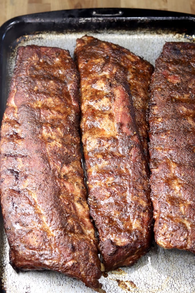 Baby Back Ribs with Brown Sugar Dry Rub Out Grilling