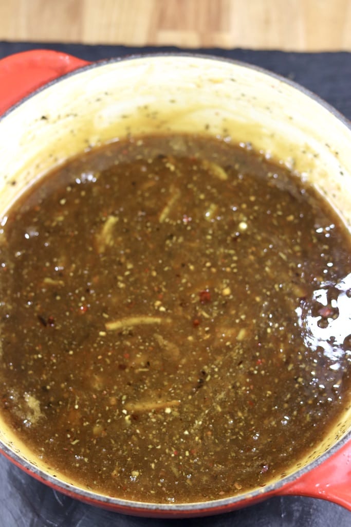 Orange BBQ Sauce {Great for Grilling} Out Grilling