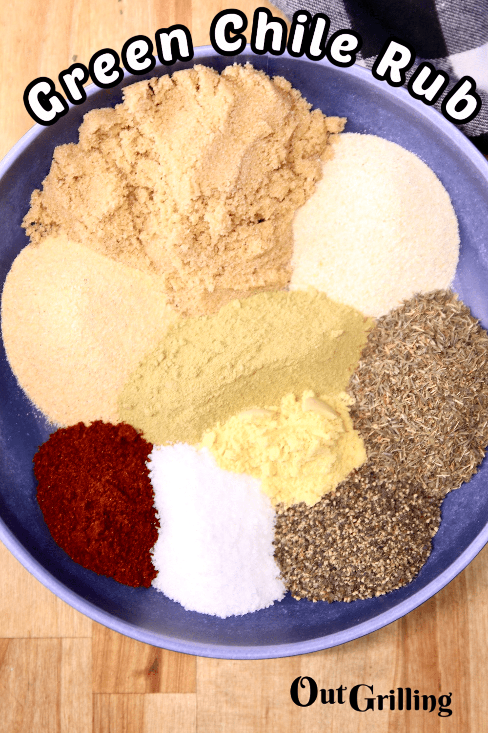 Green Chile Rub {Dry Rub for Grilling} Out Grilling