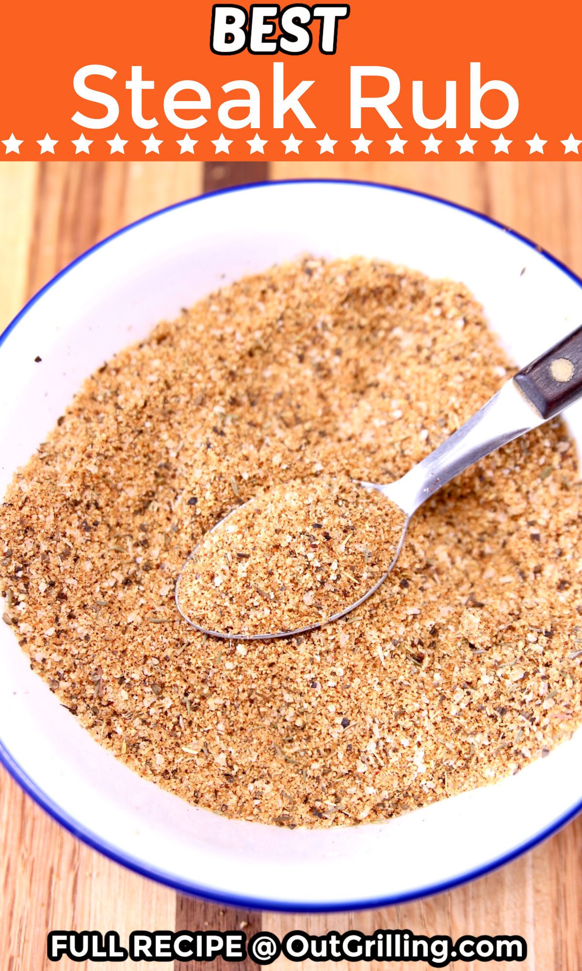 Steak Rub Recipe {Dry Rub for Grilling} Out Grilling