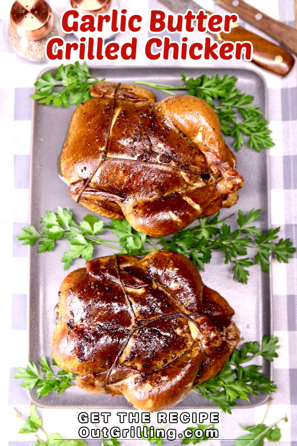 Garlic Butter Grilled Chicken Out Grilling