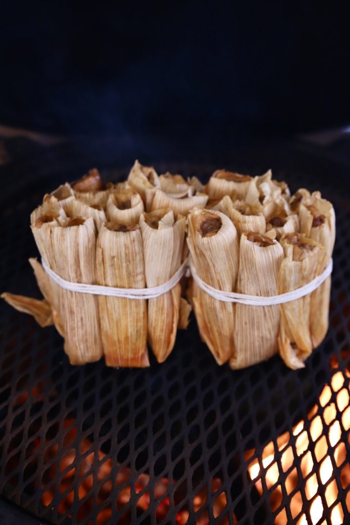 Grilled Tamales {How to Cook Frozen Tamales} Out Grilling