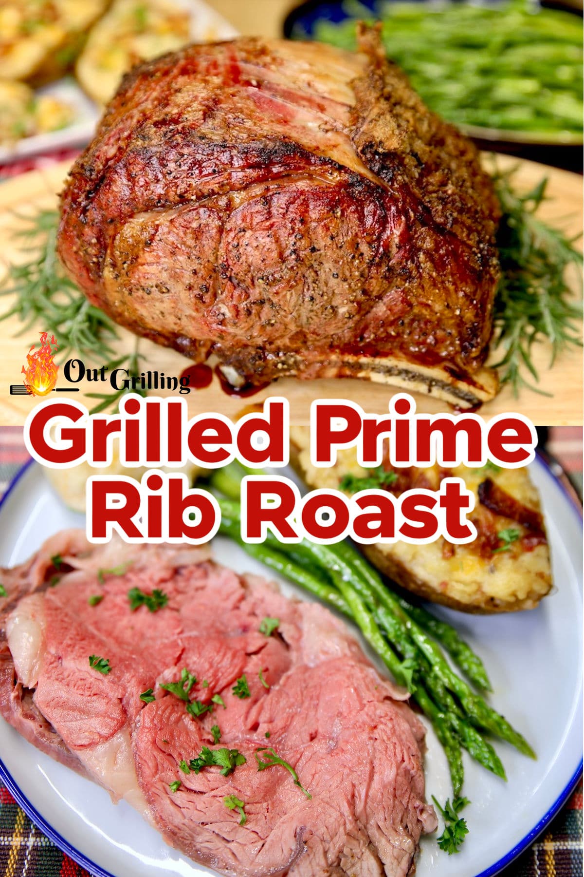How to Grill Prime Rib Roast (Easy Recipe) Out Grilling