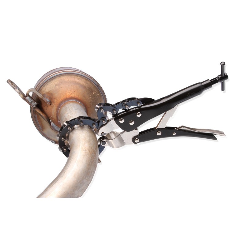 Pipe, pipe, exhaust pipe shear pliers