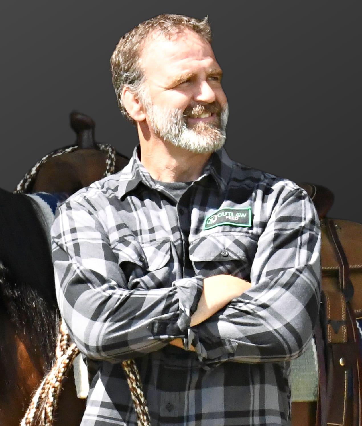 Outlaw Feed Plaid Flannel Outlaw Nutrition