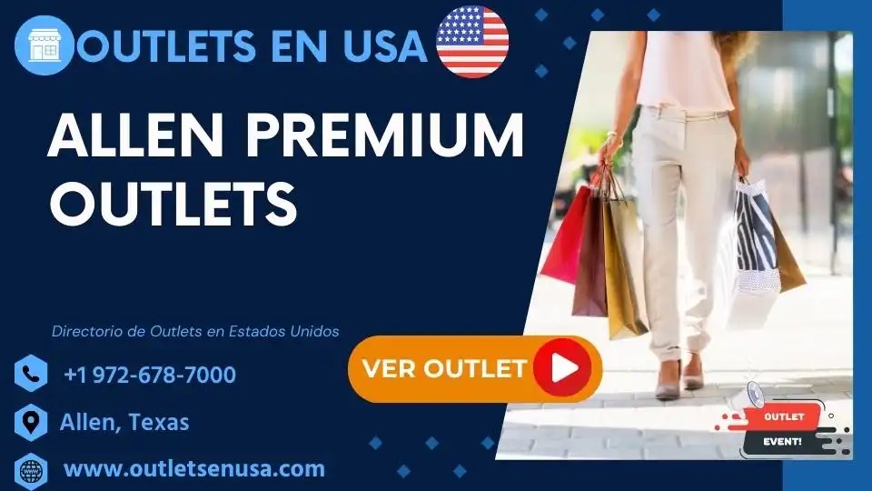 Allen Premium Outlets en Allen, Texas ️Ver Ofertas