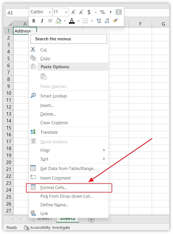 How to add second line in Excel cell excelwrap