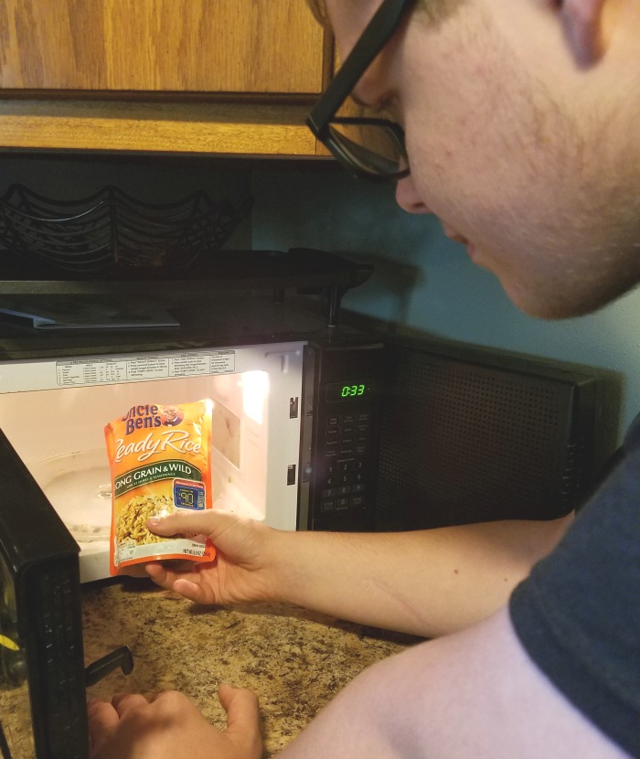 Broccoli and Portobello Mushroom Wild Rice Casserole Outnumbered 3 to 1