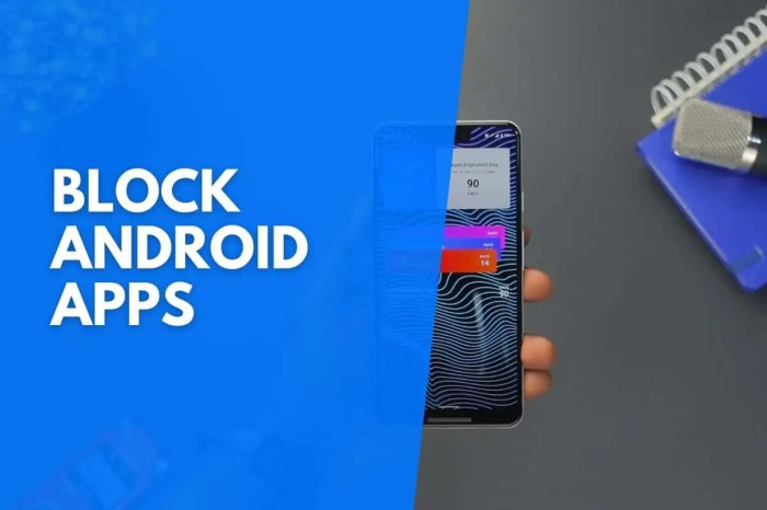 How to unblock apps on android