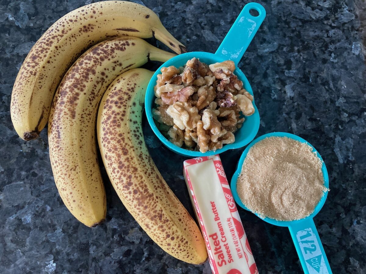 Bananas Foster Pound Cake (from scratch) Out of the Box Baking