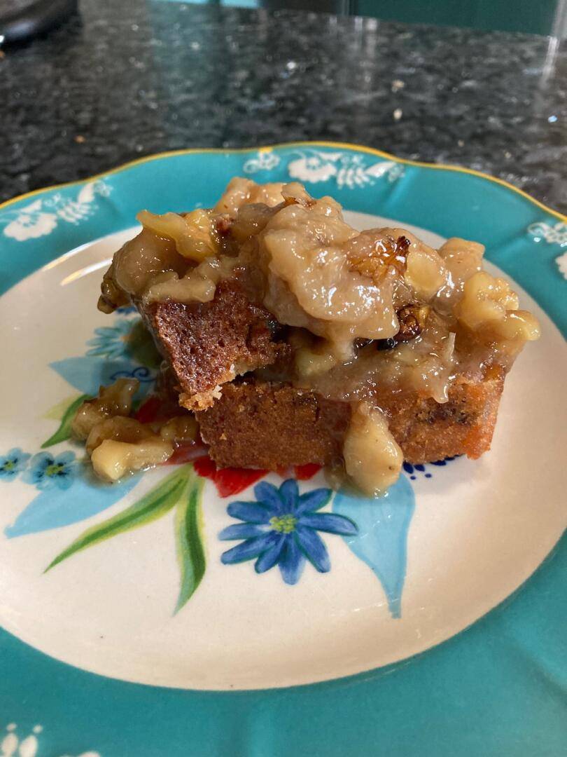 Bananas Foster Pound Cake (from scratch) Out of the Box Baking