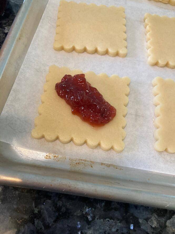 Cake Mix Kolaches (doctored cake mix) Out of the Box Baking