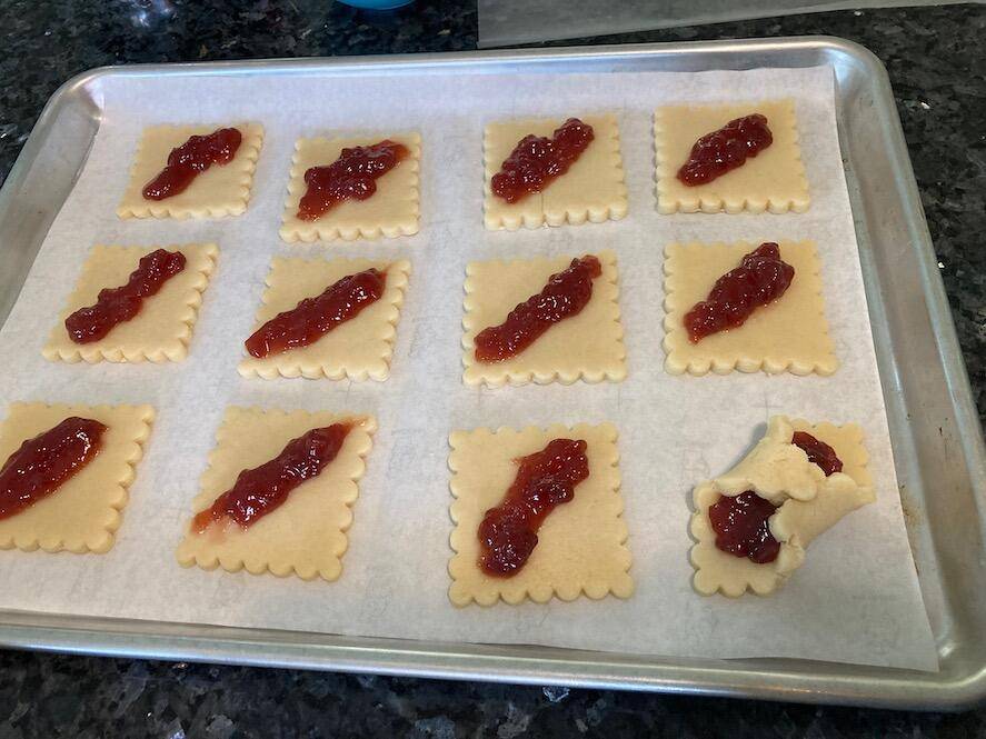 Cake Mix Kolaches (doctored cake mix) Out of the Box Baking