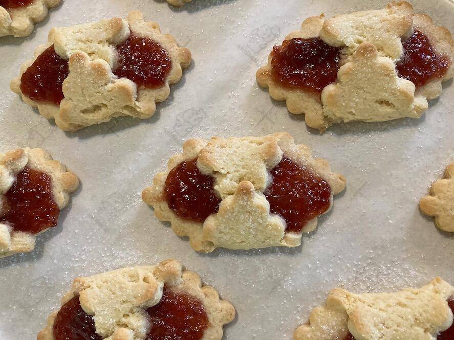 Cake Mix Kolaches (doctored cake mix) Out of the Box Baking