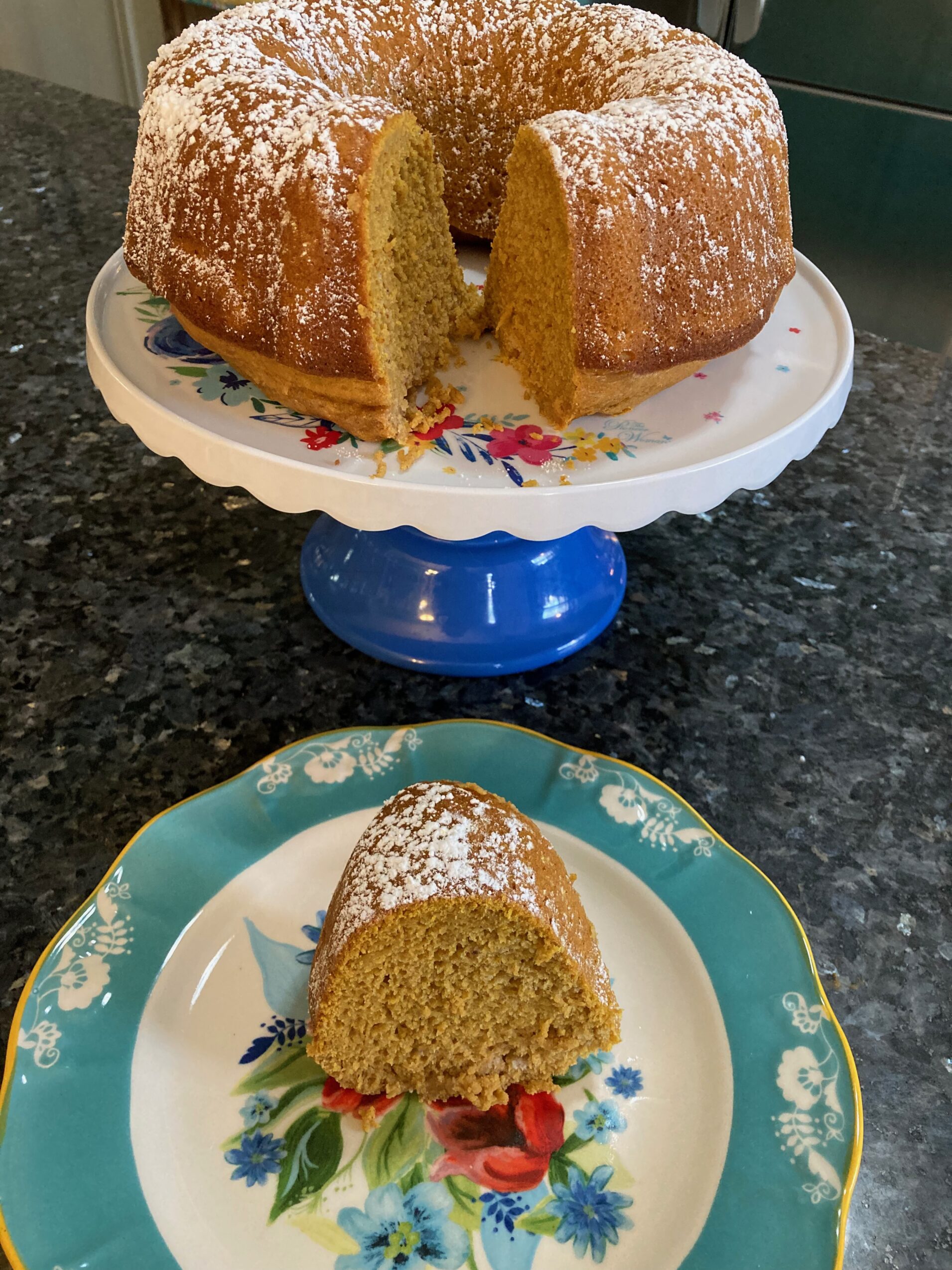 Easy Pumpkin Spice Cake (Doctored Cake Mix) Out of the Box Baking