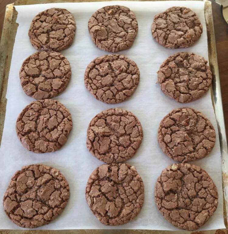German Chocolate Sandwich Cookies Out of the Box Baking