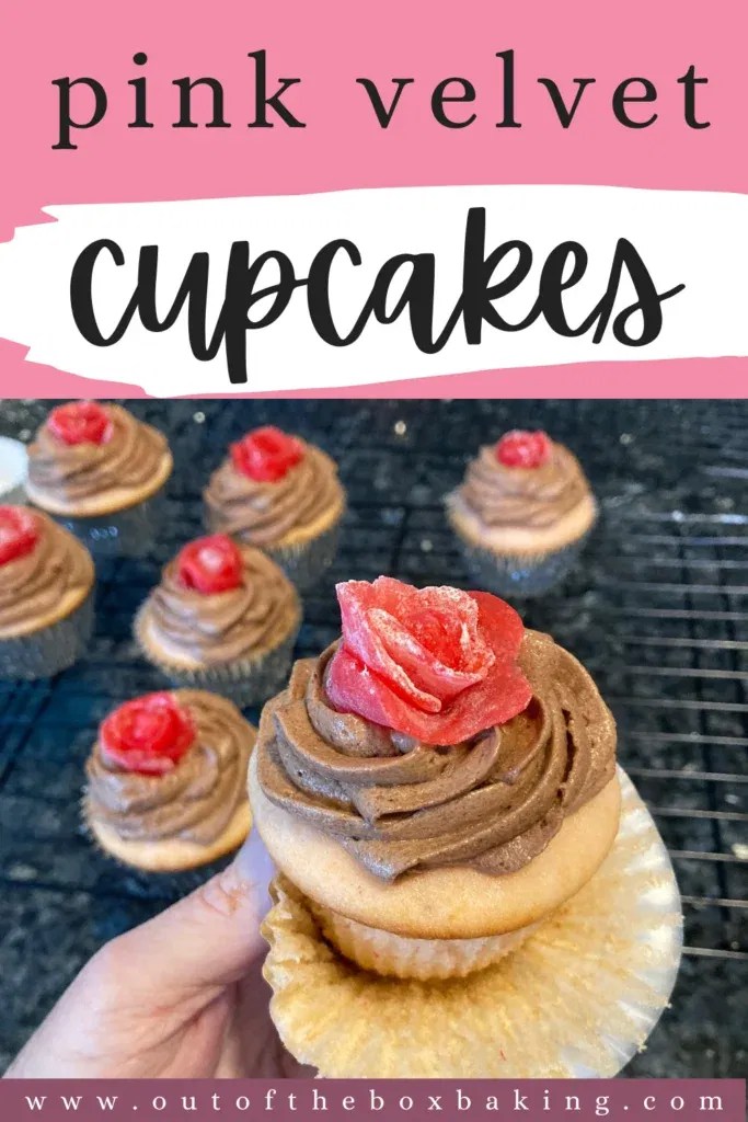 Pink Velvet Cupcakes Out of the Box Baking