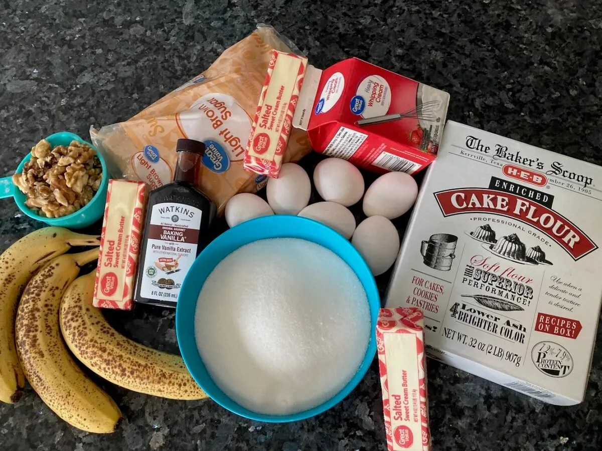 Bananas Foster Pound Cake (from scratch) Out of the Box Baking