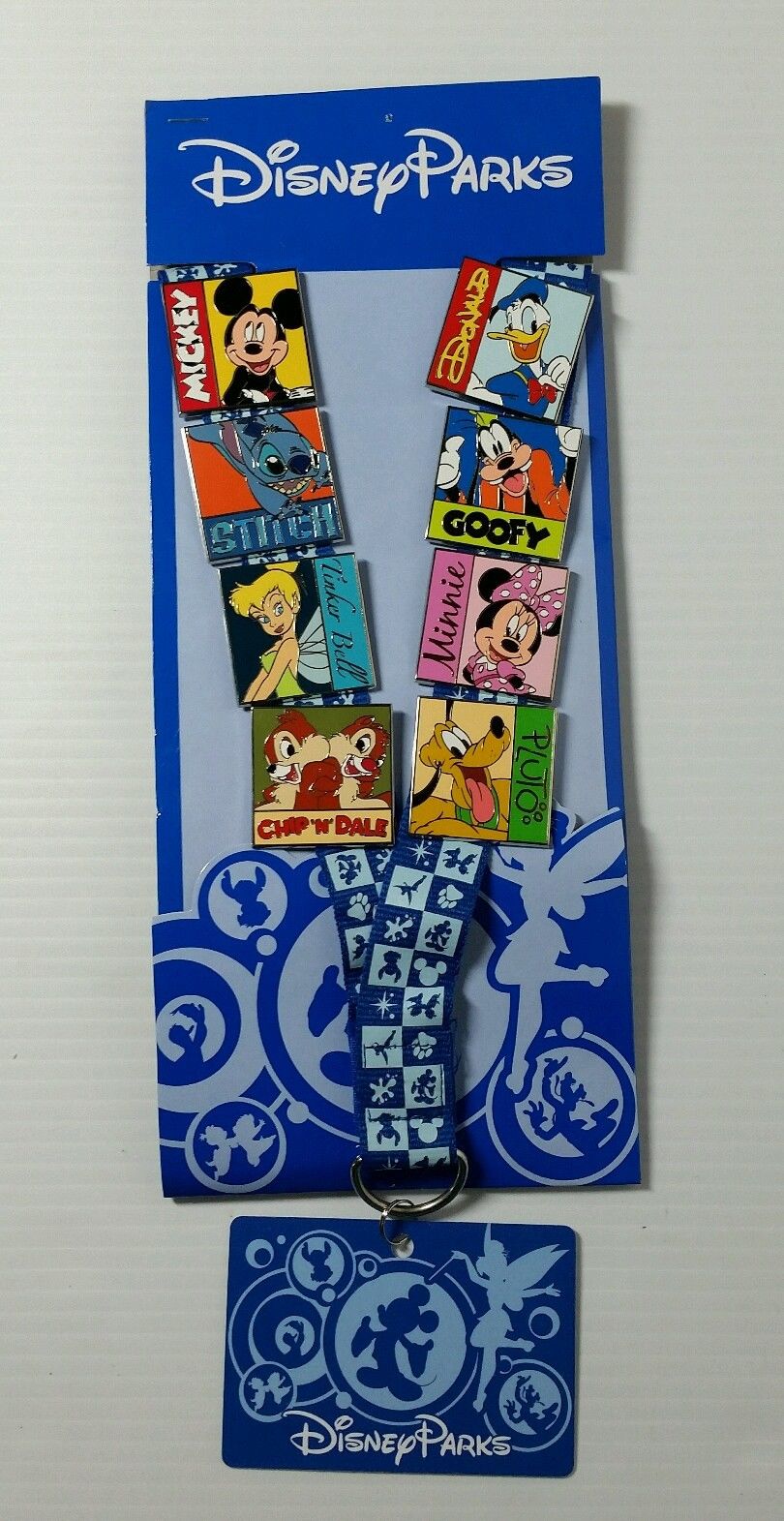 Disney Parks Deluxe Trading Pin 8 Pin Starter Set Out of the Boxx Toys