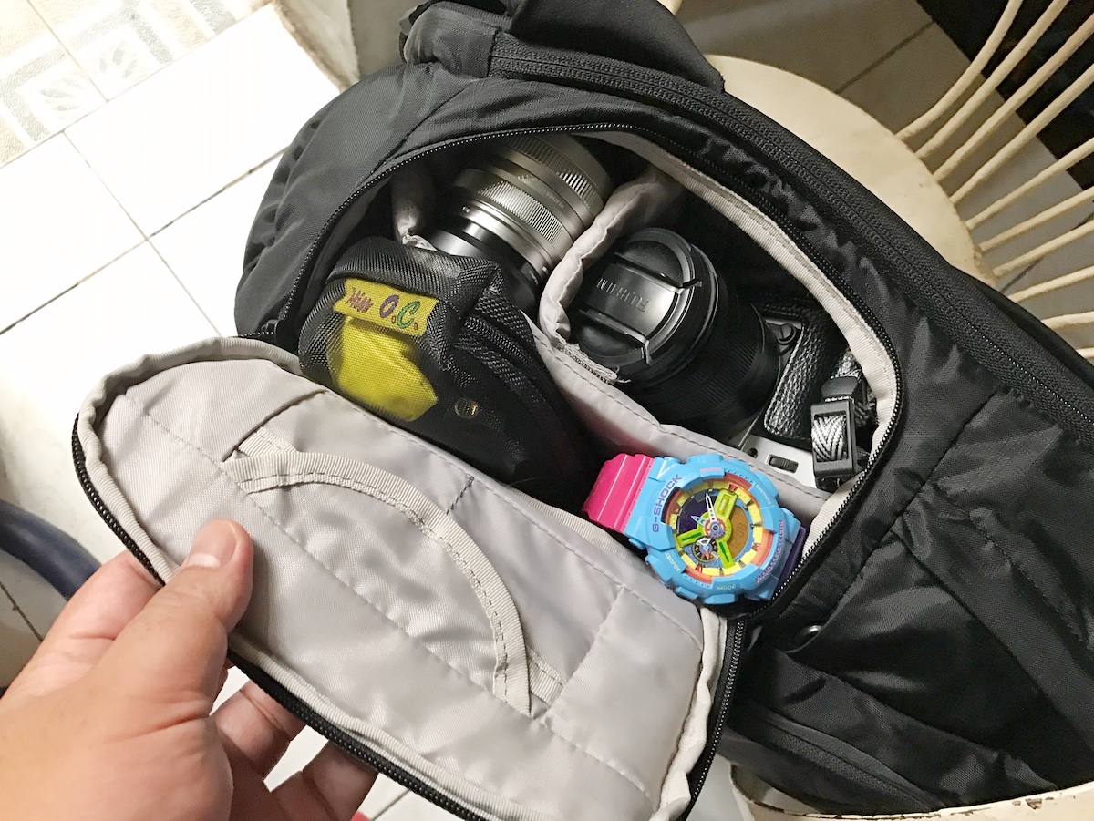 Travel Gadget Pacsafe Camsafe V16 Antitheft Camera Slingpack Out of Town Blog