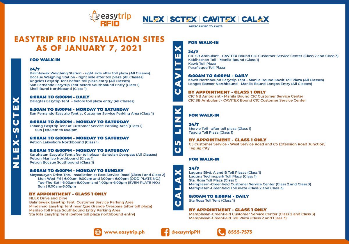 How to Apply for RFID STICKER for SLEX, NLEX, CAVITEX, etc. (EasyTrip