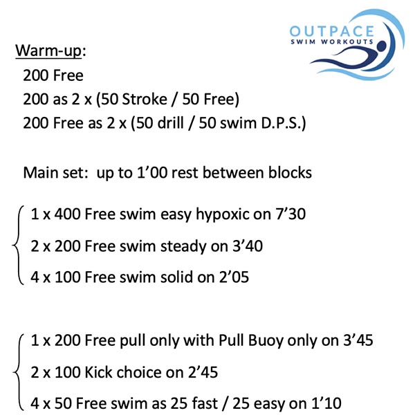 2000 Yard Swim Workouts EOUA Blog