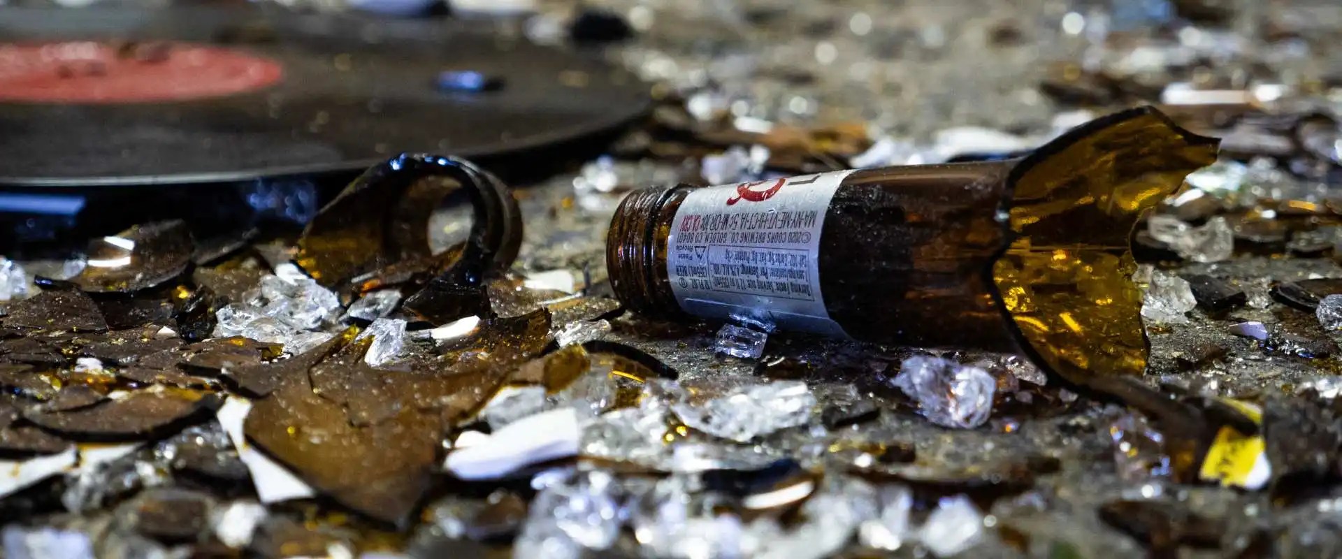 Smashed Bottle Rage & Paint Outrage Rage Room