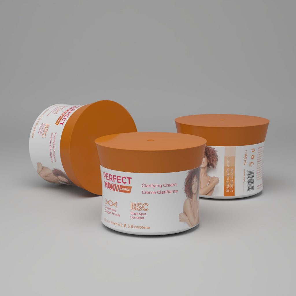 PERFECT GLOW Carrot Crème Clarifiante 140ml Outre Plus