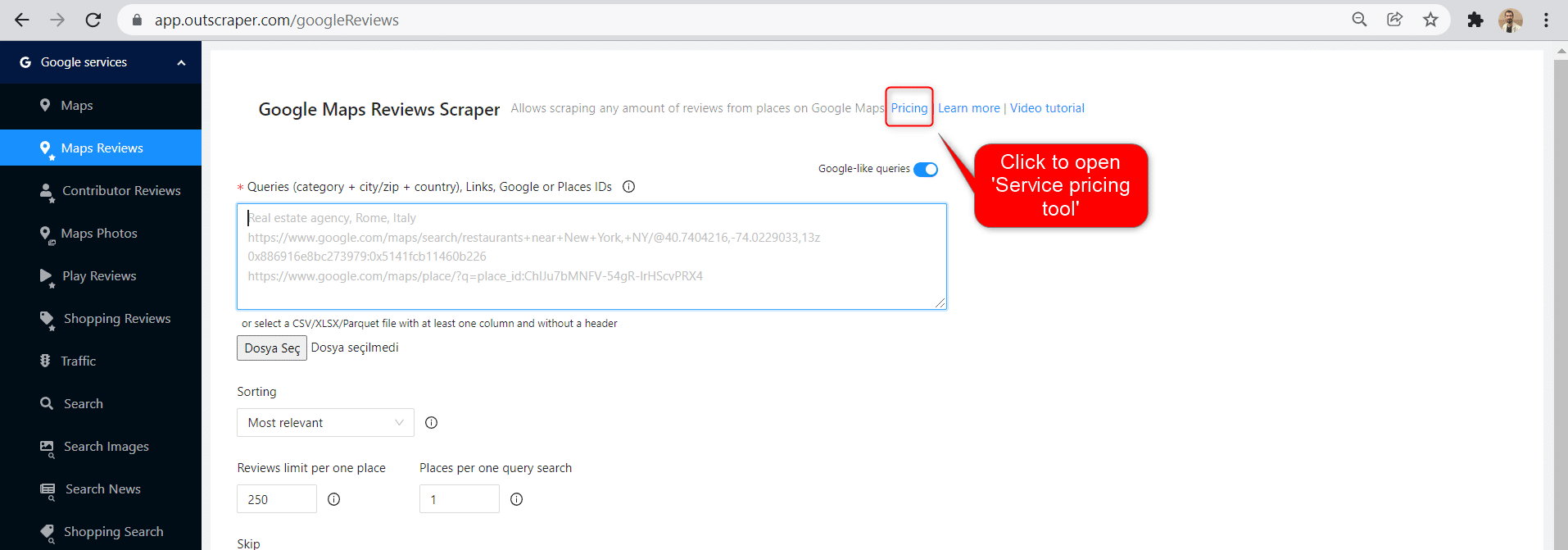 How to Scrape Google Maps Reviews? Outscraper