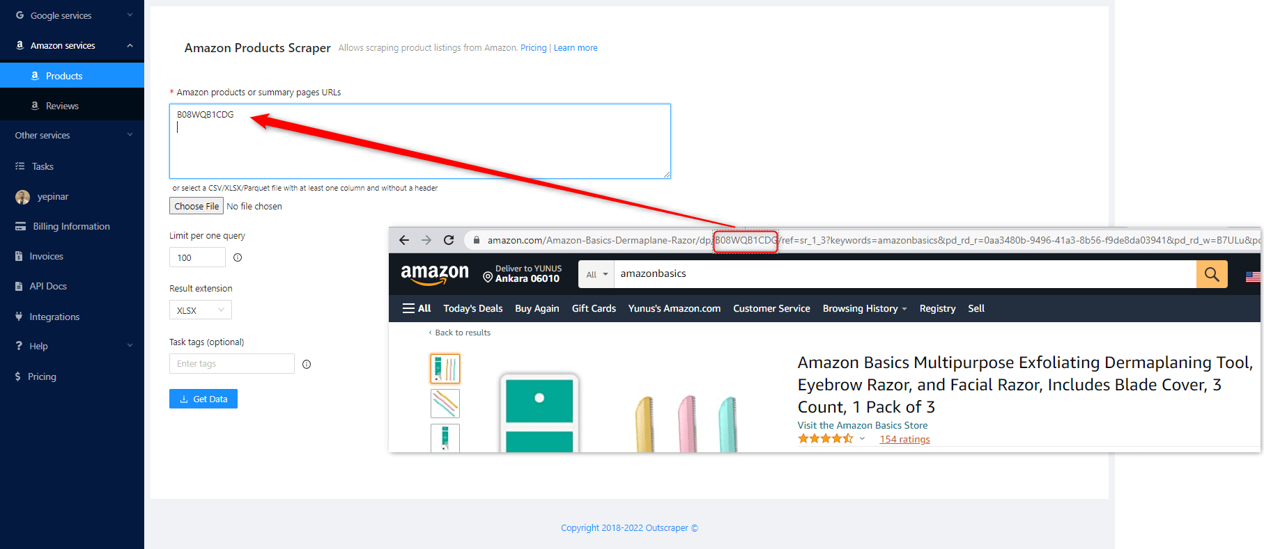 How to Scrape Amazon Products Data (ASIN)? Outscraper