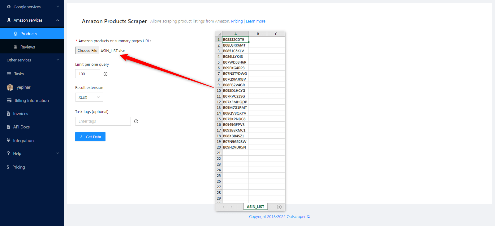 How to Scrape Amazon Products Data (ASIN)? Outscraper