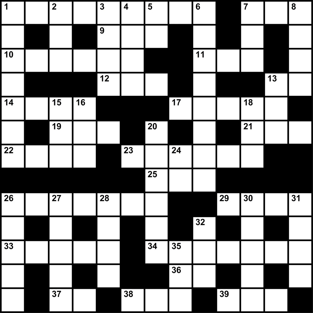 Spring 2021 Crossword Outside Bozeman