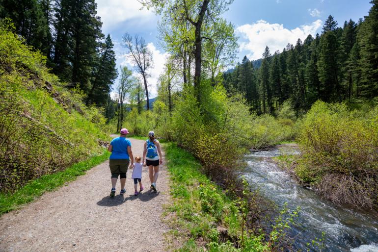 Bozeman Creek Trail Outside Bozeman